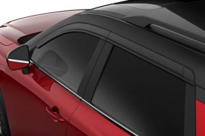 Nissan Pathfinder Ventvisors - Husky Liners - Low Profile - Smoke - `22-`24